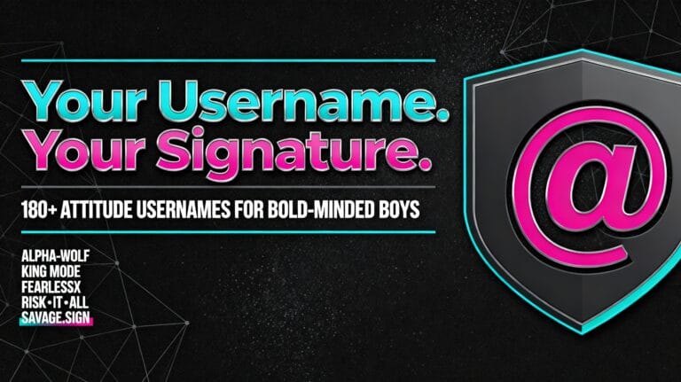 user name signature